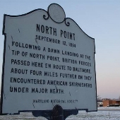 Northpoint Road Marker War1812