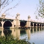 Hanover Street Bridge, View from Harbor Hospital Parking Lot