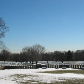 Baltimore National Cemetery - Winter