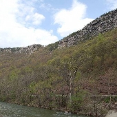The Narrows below Lovers Leap
