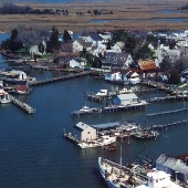 Smith Island, Village of Tylerton Aerial Views