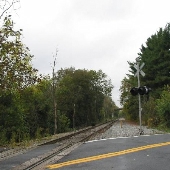 Hagerstown Railroad - Wright Road Crossing