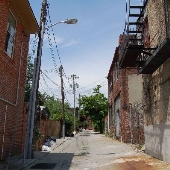 Alley off S. Stricker St