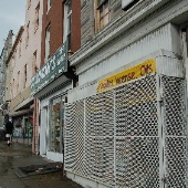 W Lexington St @ N Greene St