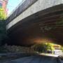 Beneath Falls Road Bridges