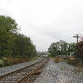 Hagerstown Railroad - Williamsport Road Crossing